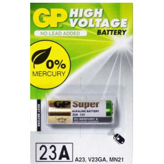 GP Pack de 1 Pile Alcaline 23A 12V