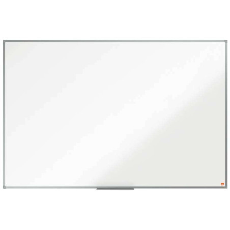 Tableau blanc magnétique en acier vitrifié Nobo Essence 1500x1000mm - Montage en coin - Surface effaçable supérieure