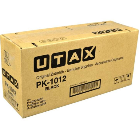 Toner noire originale Utax PK1012 - 1T02S50UT0