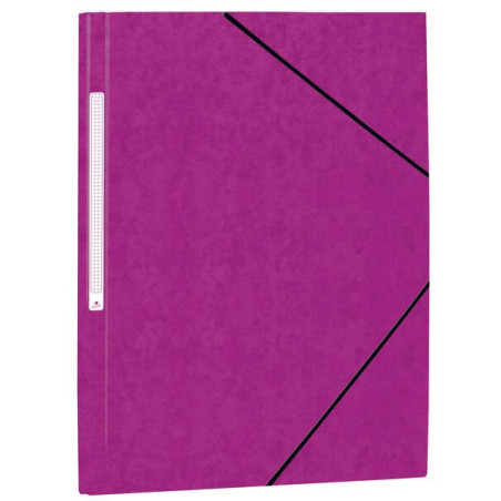 Pack de 20 - Chemise en Carton Mariola Simil Prespan avec Étiquette au Dos Folio 500grm2 - Mesures 34x25cm