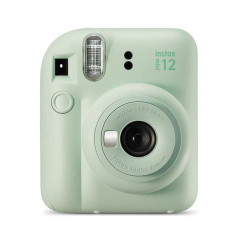 Appareil photo instantané Fujifilm Instax Mini 12 vert menthe - Taille dimage 62 x 46 mm - Flash automatique