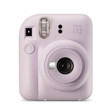 Appareil photo instantané Fujifilm Instax Mini 12 Lilas Violet - Taille dimage 62 x 46 mm - Flash automatique