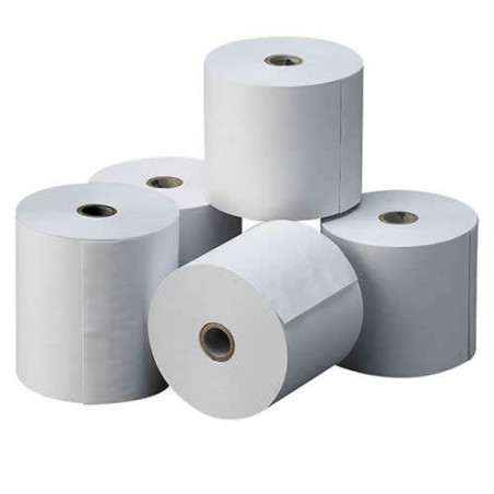 Pack de 4 - Rouleau de papier thermique Fabrisa - Sans BPA - 110x40x12 mm