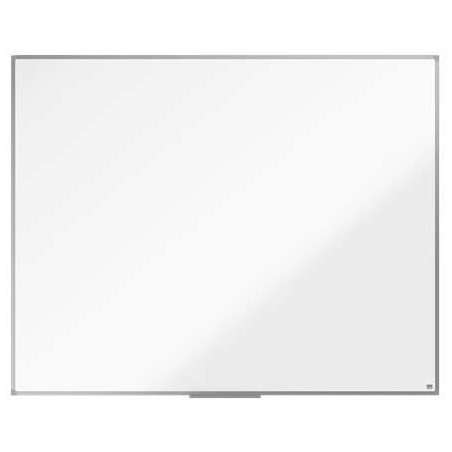 Tableau blanc magnétique en acier Nobo Essence 1500x1200mm - Cadre en aluminium anodisé - Plateau marqueur - Couleur blanc