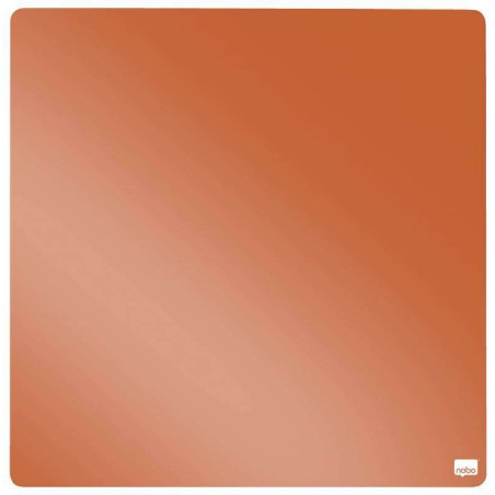 Nobo Tile Mini Tableau Blanc Magnétique 360x360mm - Sans Cadre - Variété de Couleurs - Blocs et Aimants