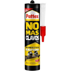 Pattex No More Nails Cartouche 370gr - Adhésif de Montage Extra Fort - Élimine le besoin de clous et de vis