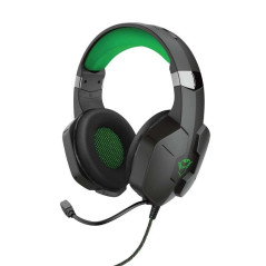 Trust Gaming GXT 323X Carus Casque avec Microphone - Microphone Flexible - Arceau Ajustable - Grands Coussinets dOreilles