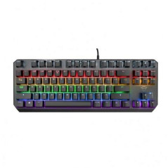 Clavier Mécanique USB Trust Gaming GXT 834 Callaz TKL - Touches Rouges - Antighosting - Eclairage RGB - Câble 1,80 m